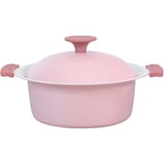 プチなべ IH対応 軽くて扱いやすい 卓上鍋 18cm ピンク (IH・ガス火対応) RB-3211
