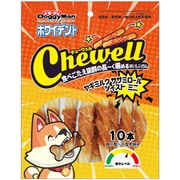 ホワイデント Chewell ヤギミルクササミロールツイストミニ 10本