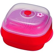 スチーマー＆調理器具 RED HOT STEAMER 約縦19.8cm×横22.3cm×高さ12.5cm レッド
