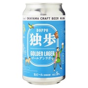 独歩缶 ゴールデンラガー 桃太郎編 5度 350ml [ビール]