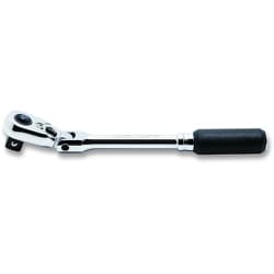 2726ZB-3/8(L160) [コーケン Z-EAL 3/8”（9.5mm）SQ. プッシュボタン式首振りラチェットハンドル（スリム） 全長160mm]