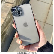 1001-15-BLACK [iPhone 15用 バンパーハードケース ブラック]