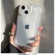 1821-15-CLEAR [iPhone 15用 角がまぁるいスタンドケース クリア]