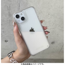 1717-15-MILK [iPhone 15用 不思議なたぷたぷケース ミルク]