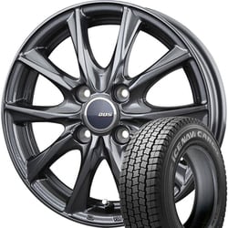 ヨドバシ.com - GOOD YEAR グッドイヤー 【軽バン・トラック用】 グッドイヤー ICE NAVI（アイスナビ） CARGO 145R12  6PR ＋ 12インチホイール [スタッドレスタイヤ＆ホイール 4本セット] 通販【全品無料配達】