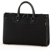 ATC-3398 ブラック [BRIEF CASE SINGLE （開口ファスナー1カ所・ショルダーベルト付） CORDURA fabric使用]