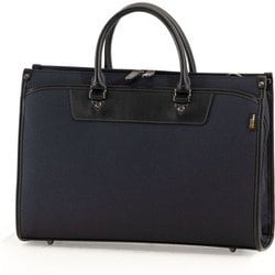ATC-3398 ネイビー [BRIEF CASE SINGLE （開口ファスナー1カ所・ショルダーベルト付） CORDURA fabric使用]
