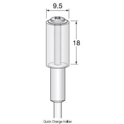 AS460-6Q [アルゴファイル ドラムサンダー専用クイックチェンジホルダー Φ12用 Φ6.0軸]
