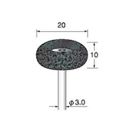 AS551 [アルゴファイル スコブラサンダー#180 Φ20X10 Φ3.0軸]