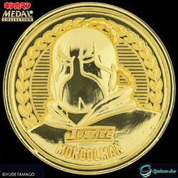 キン肉マン メダルコレクション キーホルダーユニット 61 KIN（金）肉メダル モンゴルマン