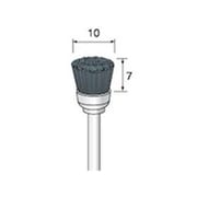 BM141 [アルゴファイル C砥粒入ナイロンブラシカップ型#180 Φ10X7 Φ3.0軸]
