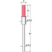 BM5030F [アルゴファイル ファイバーストーンブラシ Φ5X15軸 Φ3.0 61L]