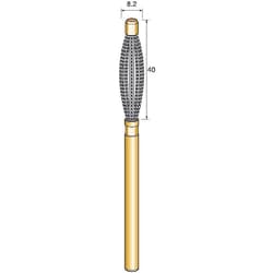 BM8246C [アルゴファイル ツイストワイヤーラップ Φ8.2X40 Φ6軸 キャップ]