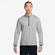 ナイキ ツアー ピケ ハーフジップ L/S トップ メンズ L サイズ ライトグレー