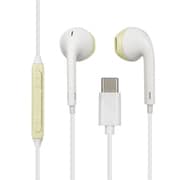 USB Type-C イヤホン ライトイエロー HPTCLU002LYE
