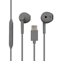 USB Type-C イヤホン チャコールグレー HPTCLU003GY