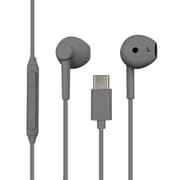 USB Type-C イヤホン チャコールグレー HPTCLU003GY