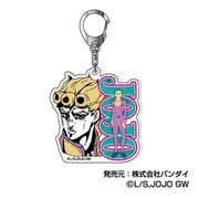 ジョジョの奇妙な冒険 黄金の風 アクリルキーホルダー 彩色影絵 01. ジョルノ・ジョバァーナ