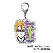ジョジョの奇妙な冒険 黄金の風 アクリルキーホルダー 彩色影絵 06. パンナコッタ・フーゴ