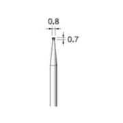 CC122 [アルゴファイル 超硬カッタースパイラルカット Φ0.8X0.7 Φ2.34軸]