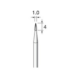 CC137 [アルゴファイル 超硬カッタースパイラルカット Φ1X4 Φ2.34軸]
