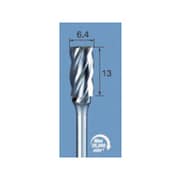CC143A [アルゴファイル 超硬カッター アルミカット Φ6.4X13 Φ3.0軸]