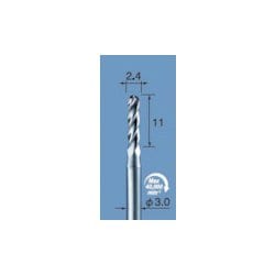 CC151A [アルゴファイル 超硬カッター アルミカット Φ2.4X11 Φ3.0軸]