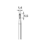 CC163 [アルゴファイル 超硬カッタースパイラルカット Φ1.4X4.5 Φ2.34軸]