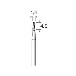 CC193 [アルゴファイル 超硬カッタースパイラルカット Φ1.4X4.5 Φ2.34軸]