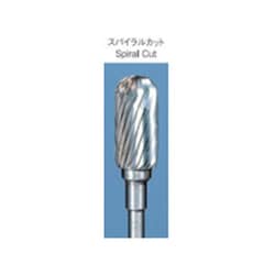 CC334 [アルゴファイル 超硬カッタースパイラルカット Φ6X13 Φ2.34軸]