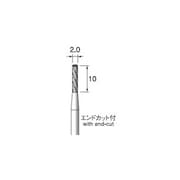 CC432E [アルゴファイル 超硬カッタークロスカットエンドカット付 Φ2X10 Φ3.0軸]