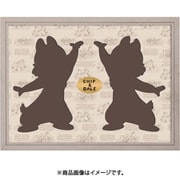 16177-0550 ジグソーパズルシルエット 専用フレーム ディズニー -チップ＆デール- [ジグソーパズル用品]
