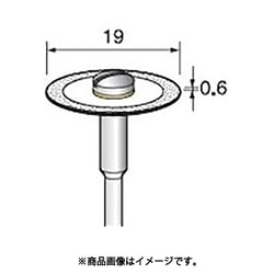 DC124 [アルゴファイル 電着ダイヤディスク#140 Φ19X0.5 Φ2.34軸]