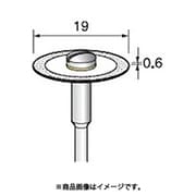 DC129 [アルゴファイル 電着ダイヤディスク#140 Φ19X0.5 Φ3.0軸]