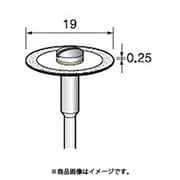 DC621 [アルゴファイル 電着ダイヤディスク#325 Φ19X0.2 Φ6.0軸]