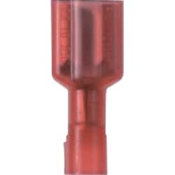 DNF18-250FIB-M [PANDUIT 圧着端子 ナイロン完全絶縁メス型ディスコネクト 適用電線サイズ：AWG22～18 タブサイズ：250 赤 1000個入り]