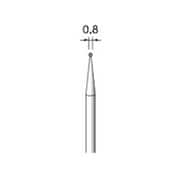 ED103 [アルゴファイル 電着ダイヤモンドバー#320 Φ0.8 Φ2.34軸]