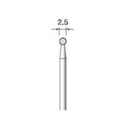 ED112 [アルゴファイル 電着ダイヤモンドバー#140 Φ2.5 Φ2.34軸]