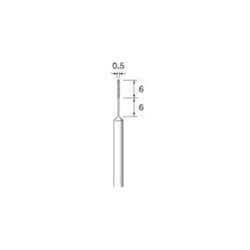 ED405LN [アルゴファイル 電着CBNボラゾン #325 Φ0.5X6X6 Φ3.0軸]