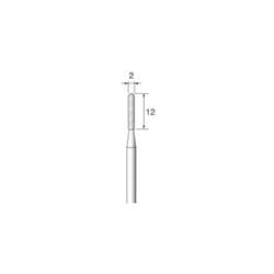 ED583N [アルゴファイル 電着CBNボラゾン #140 Φ2X12mm Φ3軸]