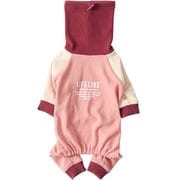 121W10 [スヌードフリースロンパース スモーキーピンク 2L]