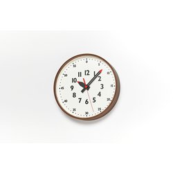 【未使用】fun pun clock 30cm ブラウン　レムノス　Mサイズ fun pun clock ふんぷんくろっく - CASA - レムノス オンライン