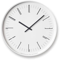 掛時計 draw wall clock ホワイト ドロー ウォール クロック KK18-13 WH