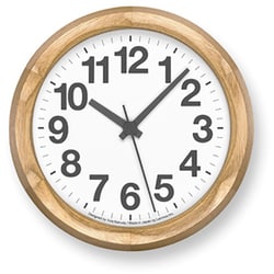 掛時計 Clock A Small OAK クロック エー スモール オーク YK24-14