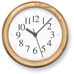 掛時計 Clock B Small OAK クロック ビー スモール オーク YK24-15