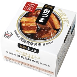 缶つま 宮崎県産 霧島黒豚角煮 150g
