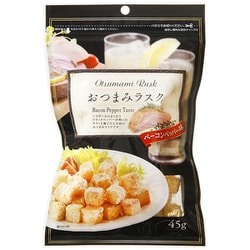 おつまみラスク ベーコンペッパー味 45g