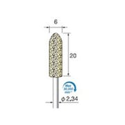 FB131 [アルゴファイル 軸付フェルトバフ ソフト Φ6X20 Φ2.34軸]