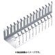 HN2X4WH6 [PANDUIT ヒンジタイプ配線ダクト（ナロータイプ） 白 6FT（フィート） 1本]