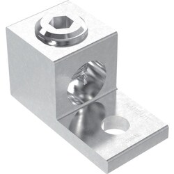 PANDUIT アルミ製メカニカルコネクター 1穴シングルバレル 電線サイズAWG6-350kcmil LAMA350-38-QY